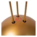 Lucide battery table lamp RENEE IP54, gold matt, brass dimmable
