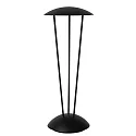 LED Akku-Tischleuchte RENEE, Ø 12,3cm, 2,2W, 2700K/3000K, 197lm, IP54, dimmbar, gold matt / messing