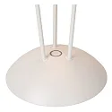 Lucide battery table lamp RENEE IP54, white dimmable