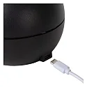 Lucide LED Akku-Tischleuchte CLIPPER, Ø 12cm, 2,2W, 2700K, 147lm, IP20, schwarz