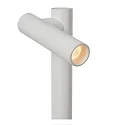 Lucide Outdoor LED Akku-Stehleuchte ANTRIM, IP54, 1-flammig, 2.2W 2700K 140lm 28°, mit Kontakt-Ladestation + Touch-Dimmer, weiß