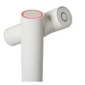 Lucide Outdoor LED Akku-Stehleuchte ANTRIM, IP54, 1-flammig, 2.2W 2700K 140lm 28°, mit Kontakt-Ladestation + Touch-Dimmer, weiß