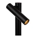 Lucide Outdoor LED Akku-Stehleuchte ANTRIM, IP54, 2-flammig, 2x 2.2W 2700K 256lm 28°, mit Kontakt-Ladestation + Touch-Dimmer, schwarz