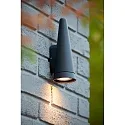 Lucide wall luminaire WIZARD LED square GU10 IP54, anthracite