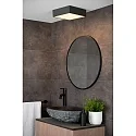 Lucide ceiling luminaire ROXANE LED square IP54, anthracite