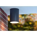 Lucide spot TUBIX cylindrical E27 IP54, anthracite