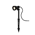 Lucide LED Gartenstrahler SPIKE, GU10, 1x5W, 3000K, IP54, dimmbar, schwarz