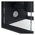 Lucide wall luminaire CLAIRE square E27 IP54, anthracite