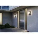 Lucide wall luminaire CLAIRE square E27 IP54, anthracite