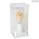 Lucide Outdoor Wandleuchte CLAIRE 1x E27 IP54 inkl. PIR-Sensor & Tag- / Nachtsensor weiß