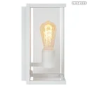 Lucide Outdoor Wandleuchte CLAIRE 1x E27 IP54 inkl. PIR-Sensor & Tag- / Nachtsensor weiß