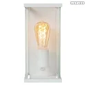 Lucide Outdoor Wandleuchte CLAIRE 1x E27 IP54 inkl. PIR-Sensor & Tag- / Nachtsensor weiß