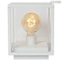 Lucide Outdoor Tischleuchte CLAIRE 1x E27 IP54 weiß
