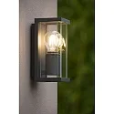 Lucide Outdoor Wandleuchte CLAIRE, 1xE27, IP54 - 9x11x20 cm, Anthrazit