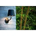 Lucide wall luminaire JUSTIN LED round IP65, black