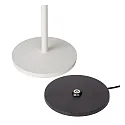 Lucide LED Akku-Tischleuchte JUSTINE, 2W, 2700K, 210lm, IP54, dimmbar, weiß