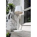 Lucide LED Akku-Tischleuchte JUSTINE, 2W, 2700K, 210lm, IP54, dimmbar, weiß