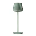 LED Akku-Tischleuchte JUSTINE, 2W, 2700K, 210lm, IP54, dimmbar, schwarz