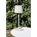Lucide LED Akku-Tischleuchte JUSTINE, 2W, 2700K, 210lm, IP54, dimmbar, beige