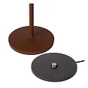 Lucide LED Akku-Tischleuchte JUSTINE, 2W, 2700K, 210lm, IP54, dimmbar, rostfarben