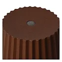 Lucide LED Akku-Tischleuchte JUSTINE, 2W, 2700K, 210lm, IP54, dimmbar, rostfarben