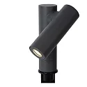 Lucide gorund spike luminaire TATUM LED cylindrical IP65, anthracite
