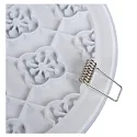Lucide ceiling luminaire CERES LED round IP44, white dimmable