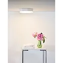 Lucide ceiling luminaire CERES LED round IP44, white dimmable