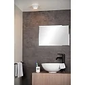 Lucide LED Deckenleuchte BRICE Badleuchte, Ø 11,7 cm, 1x8W, 3000K, IP44, rund, dimmbar, weiß