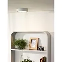 Lucide LED Deckenleuchte BRICE Badleuchte, Ø 18 cm, 1x12W, 3000K, IP44, rund, dimmbar, weiß