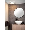 Lucide LED Deckenleuchte BRICE Badleuchte, Ø 30 cm, 1x30W, 3000K, IP44, rund, dimmbar, weiß