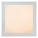Lucide LED Deckenleuchte BRICE Badleuchte, 1x30W, 3000K, IP44, eckig, dimmbar, weiß