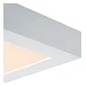 Lucide LED Deckenleuchte BRICE Badleuchte, 1x30W, 3000K, IP44, eckig, dimmbar, weiß