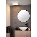 Lucide LED Deckenleuchte BRICE Badleuchte, 1x30W, 3000K, IP44, eckig, dimmbar, weiß