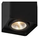 Lucide outdoor ceiling luminaire LEEDS IP54, black 