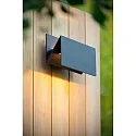 Lucide outdoor wall luminaire SWINDON IP54, black 