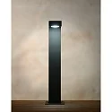 Lucide bollard lamp TEXAS LED square IP54, anthracite