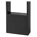 Lucide LED Outdoor Pollerleuchte GOA, 1x6,5W, 3000K, IP54, eckig, Anthrazit