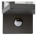 Lucide LED Outdoor Wandleuchte CLAIRETTE, 1x15W, 3000K, IP54, 16,7x12x38 cm, Anthrazit