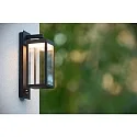 Lucide LED Outdoor Wandleuchte CLAIRETTE, 1x15W, 3000K, IP54, 16,7x12x38 cm, Anthrazit