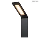 Lucide Outdoor LED Pollerleuchte LAWFORD Höhe: 60 cm 140° 6W 3000K 750lm IP54 CRI>90 schwarz
