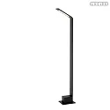 Outdoor LED Pollerleuchte LAWFORD Höhe: 80,5 cm 140° 6W 3000K 750lm IP54 CRI>90 schwarz
