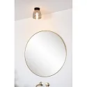 Lucide ceiling luminaire TYLER round G9 IP44, black matt