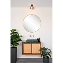 Lucide ceiling luminaire TYLER round G9 IP44, black matt