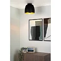 Lucide ceiling luminaire NOLAN E27 IP20, gold matt, brass, black