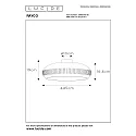 ceiling luminaire RAYCO E27 IP20, black