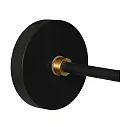 Lucide wall luminaire BEREND rigid, ball shaped G9 IP44, gold matt, brass, black