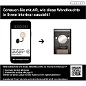 Lucide wall luminaire BEREND rigid, ball shaped G9 IP44, gold matt, brass, black