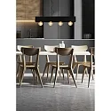 Lucide pendant luminaire SURTUS 4 flames, square E27 IP20, black