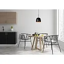 pendant luminaire NOLAN E27 IP20, gold matt, brass, black